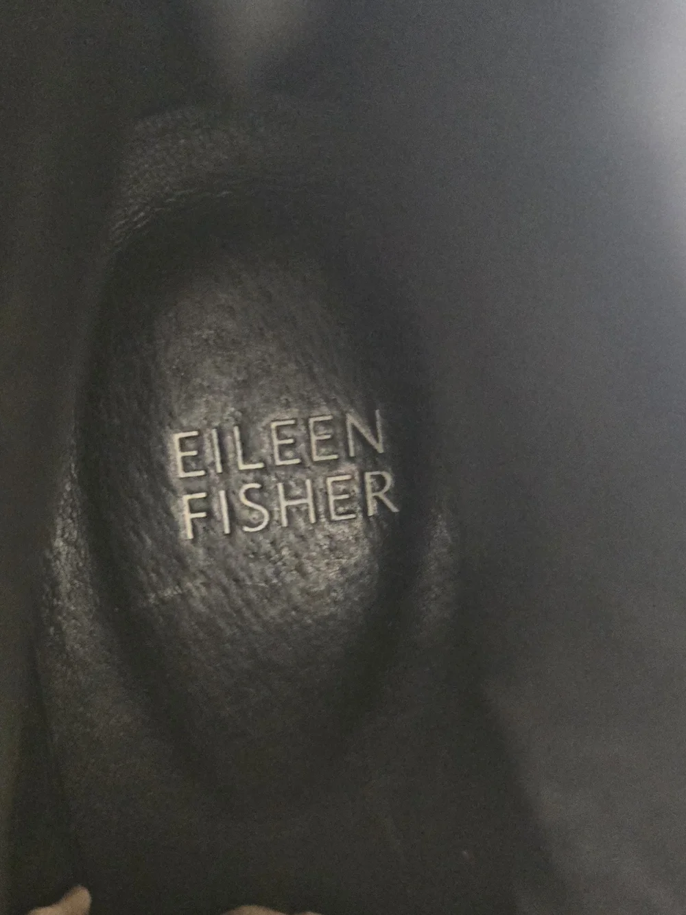 Eileen Fisher Black Suede Ankle Booties with Chunky Heel